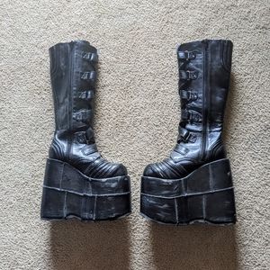 🦇 Demonia by Pleaser 🦇 Stack Platform Boots